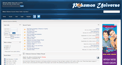 Desktop Screenshot of pokemon-universe.com